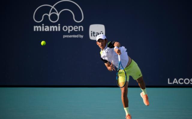 mk体育官方网站-迈阿密首胜 商竣程本赛季对世界前50战绩：6胜3负！